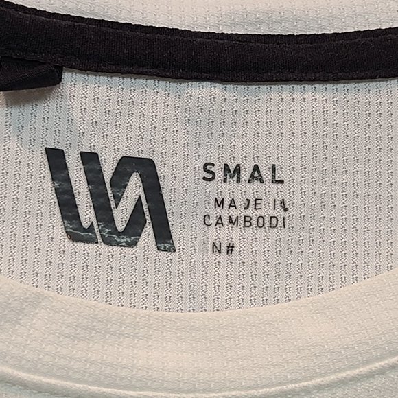 Dicks Sporting Goods Athletic Shirt Mens Small White Short Sleeve - Picture 3 of 6